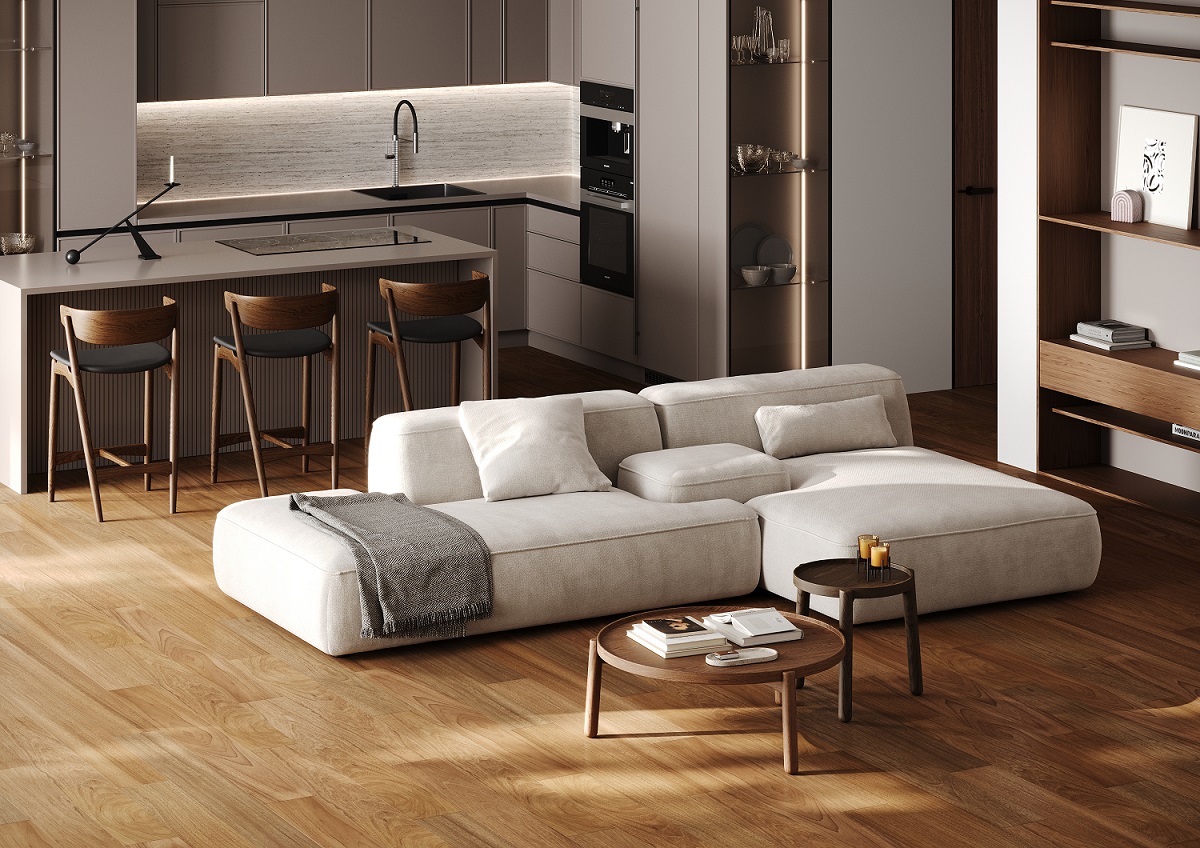 Кварцевый паркет Quartz Parquet Классик Дуссия Африканская 550-63 5/0.6 мм