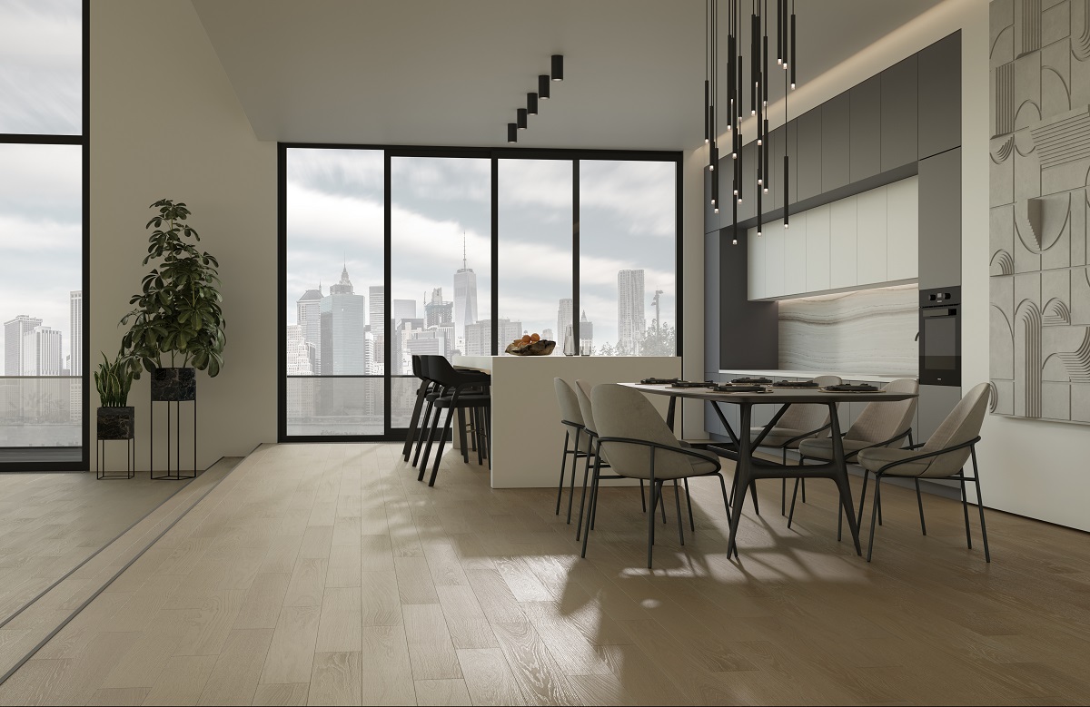 Кварцевый паркет Quartz Parquet Классик Дуб Австрийский 418 5/0.6 мм