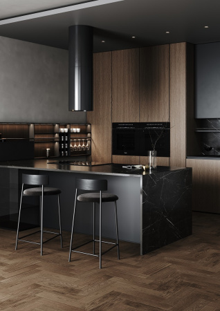 Кварцевый паркет Quartz Parquet Штучный паркет Дуб Трюфельный 44-1258-03 5/0,6 мм